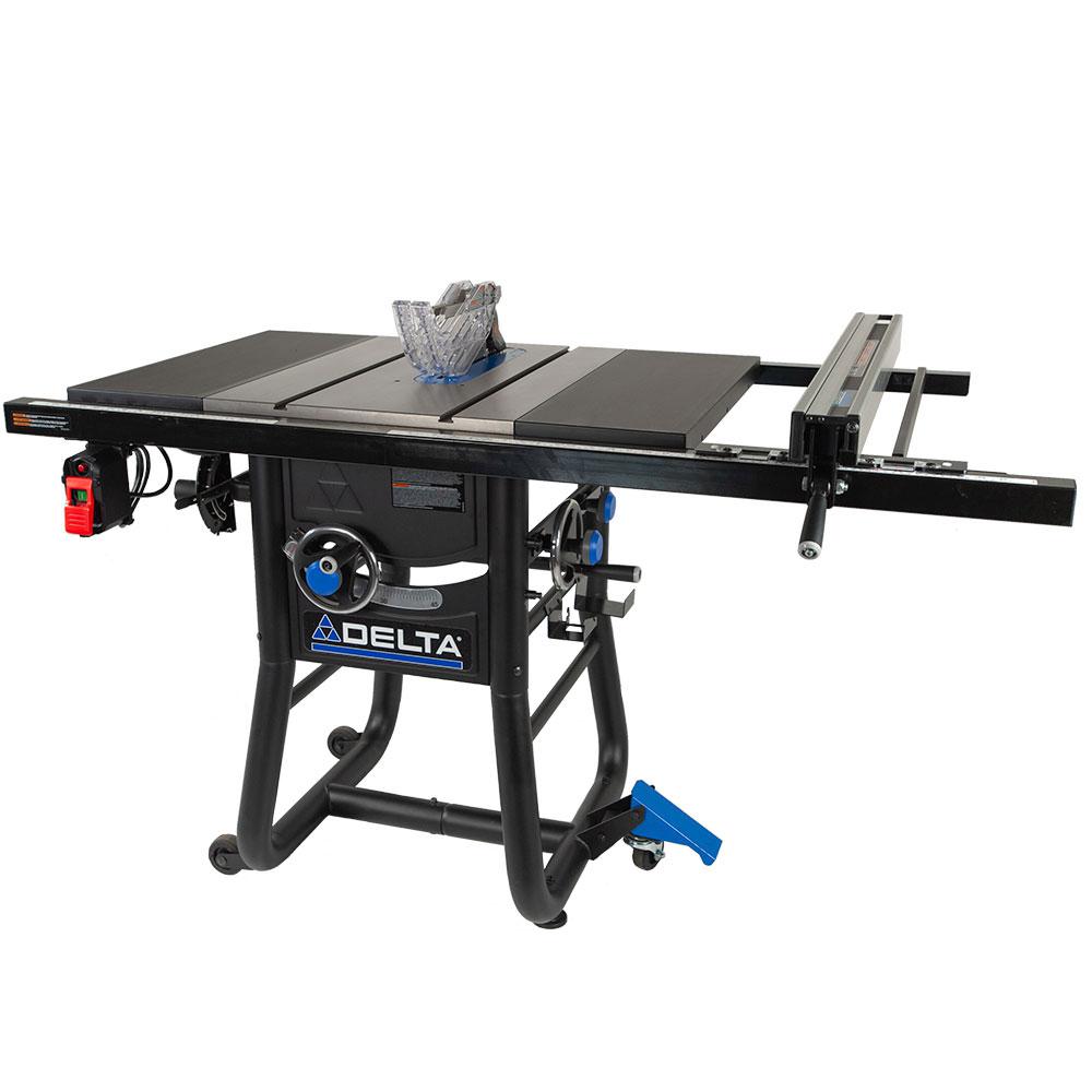 15 Amp 10 in. Table Saw with 30 in. Rip Capacity and Steel Extension Tables - Super Arbor