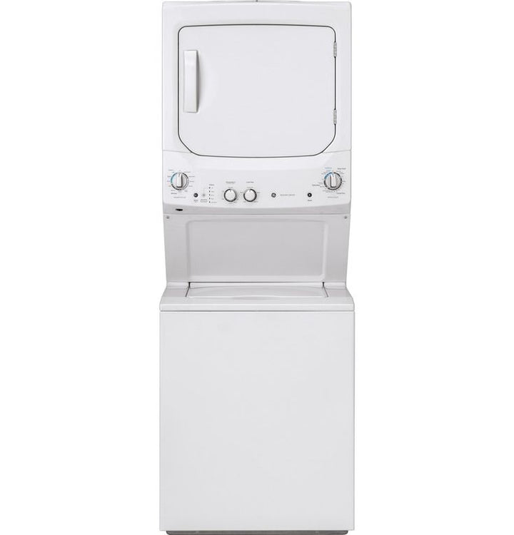 GE White Laundry Center 3.8 cu. ft. Washer and 5.9 cu. ft. 240-Volt Vented Electric Dryer