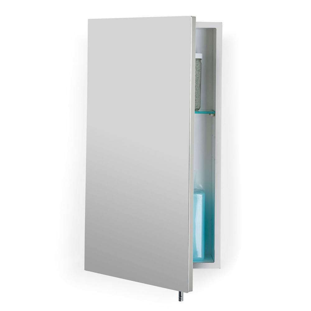 12 in. x 21.75 in. x 4 in. Mirrored Medicine Cabinet - Super Arbor