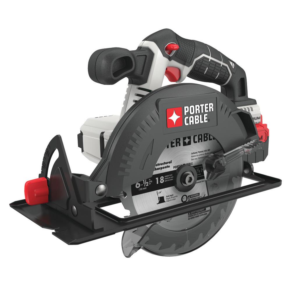 20-Volt MAX Cordless 6-1/2 in. Circular Saw (Tool-Only) - Super Arbor