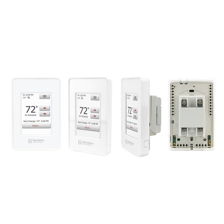 WarmlyYours nSpire Touch Programmable Thermostat with Floor Sensor