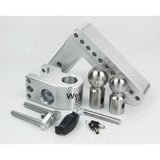 Weigh Safe 8 in. Drop Adjustable Class V Ball Mount - Super Arbor
