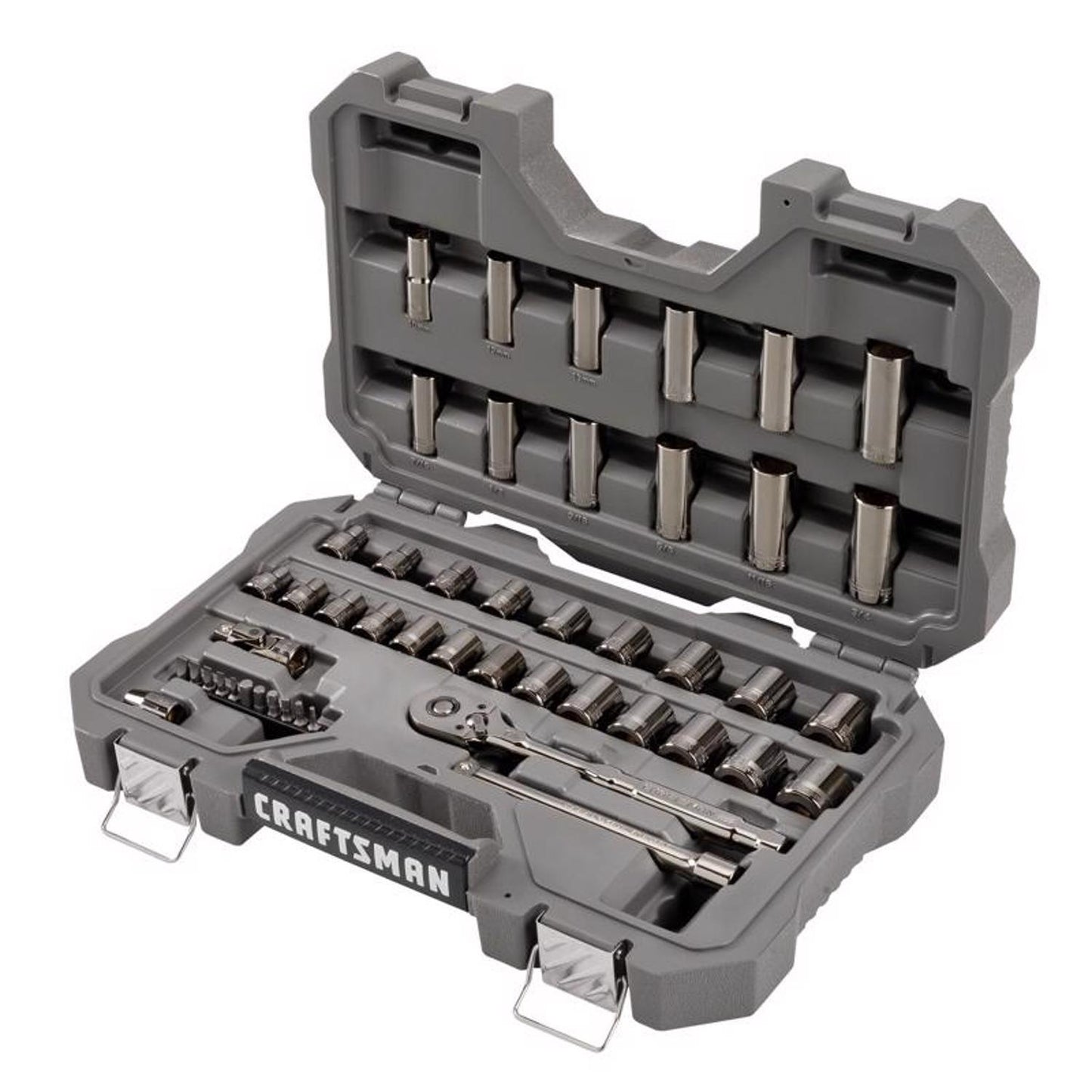 Craftsman OVERDRIVE 49-Piece Mechanic's Tool Set - Metric/SAE, 3/8 in. Drive