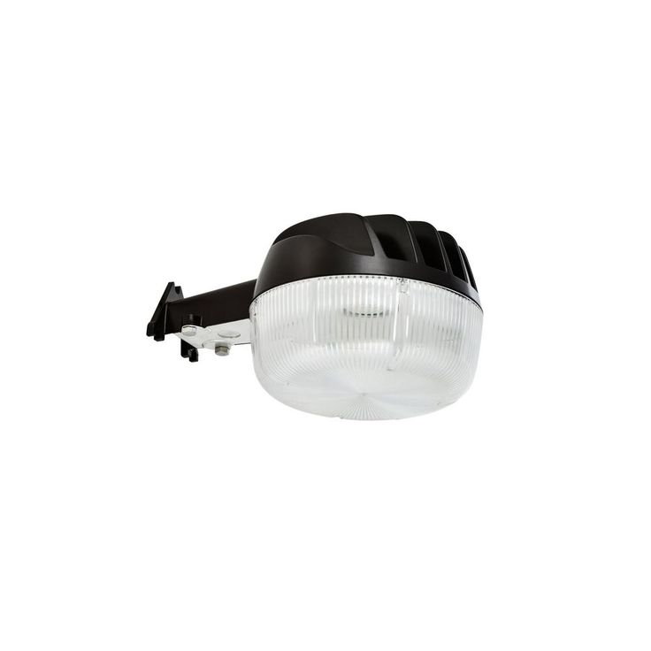 24-Watt Bronze Dusk-to-Dawn Outdoor Integrated LED Area Light Wall/Pole Mountable