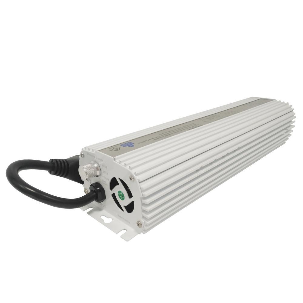 1000-Watt HPS MH Digital Dimmable 120/240-Volt Ballast for Grow Lights - Super Arbor
