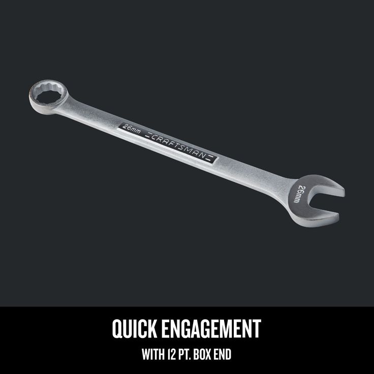 Craftsman 13/16 in. SAE Combination Wrench, 12 Point, 10.5 in. Length