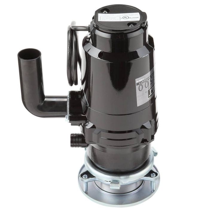 Everbilt 1/2 HP Standard Continuous Feed Garbage Disposal with Stainless Steel Sink Flange and Attached Power Cord