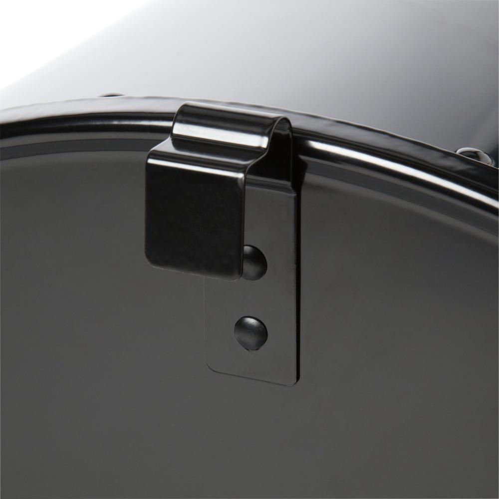 Storehouse Extra Large, Steel, Post Mount Mailbox, Black - Super Arbor
