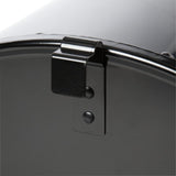Storehouse Extra Large, Steel, Post Mount Mailbox, Black - Super Arbor