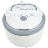 Snackmaster Pro 5-Tray White Food Dehydrator with Temperature Control