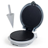 Single Waffle White Waffle Cone Waffle Maker