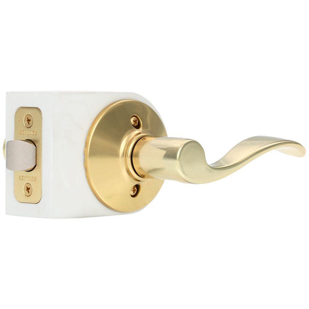 Accent Satin Nickel Passage Hall/Closet Door Lever - Super Arbor