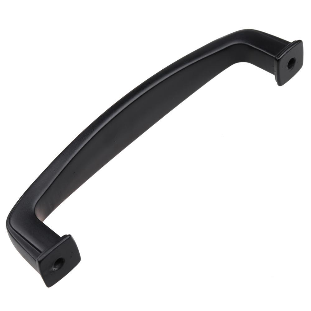 3-3/4 in. Matte Black Deco Cabinet Pulls (10-Pack) - Super Arbor