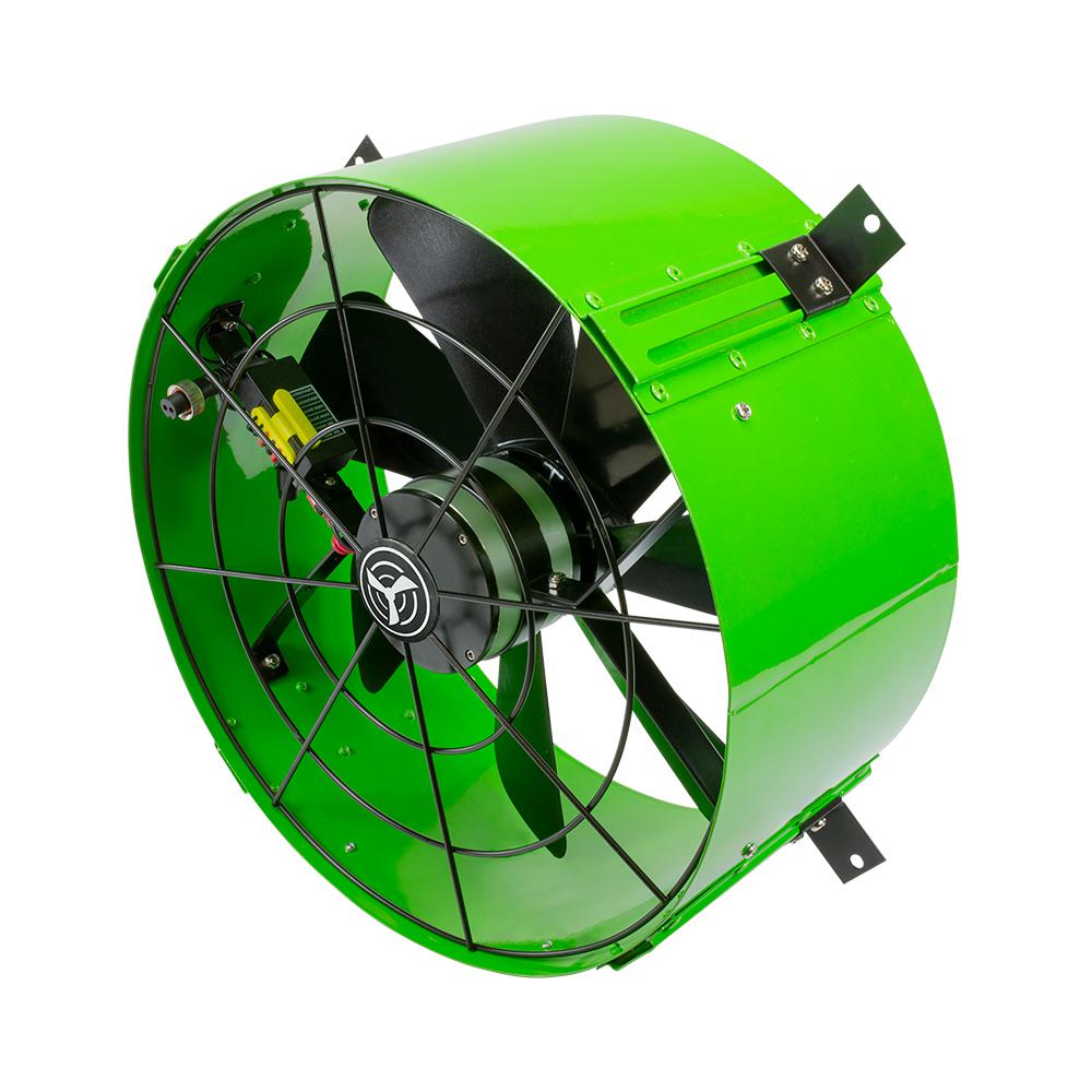 40-Watt Hybrid Solar/Electric Powered Gable Mount Attic Fan with Included Inverter - Super Arbor