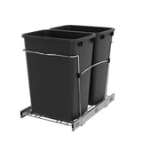Rev-A-Shelf 35-Quart Plastic Pull Out Trash Can