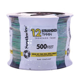 500 ft. 12 Green Stranded CU THHN Wire - Super Arbor