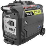 RYOBI 2,200-Watt Gray Gasoline Powered Digital Inverter Generator with Parallel Combo Kit
