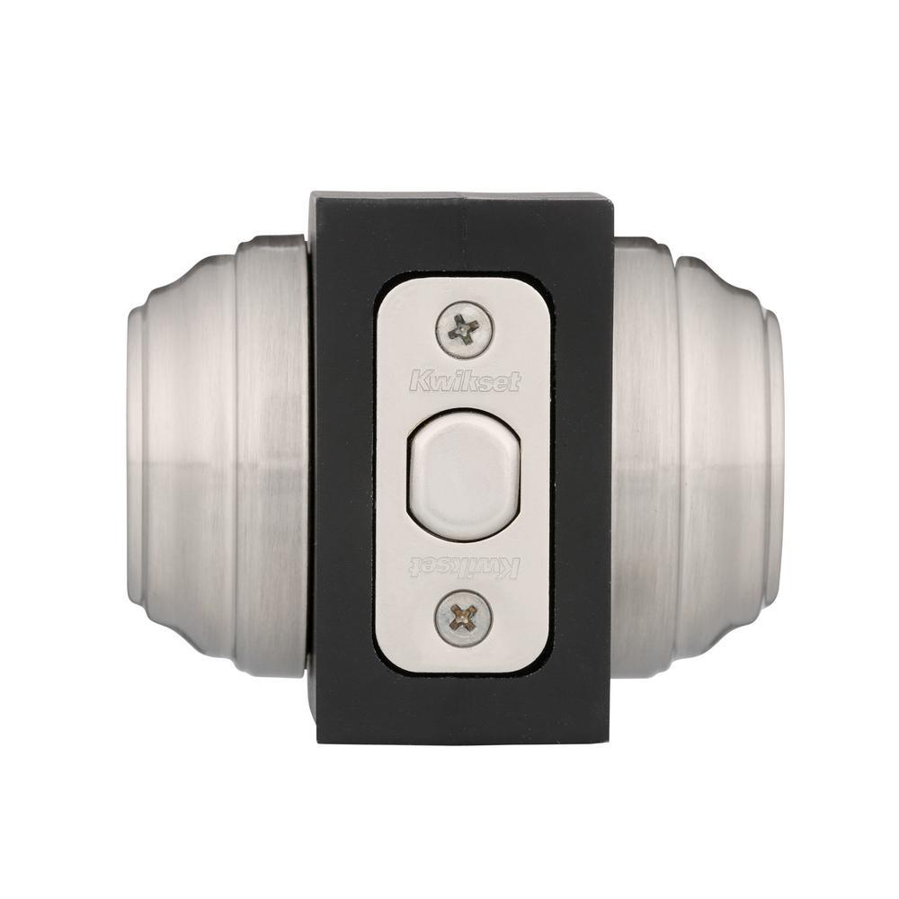 Satin Nickel Double Cylinder Deadbolt featuring SmartKey Security - Super Arbor