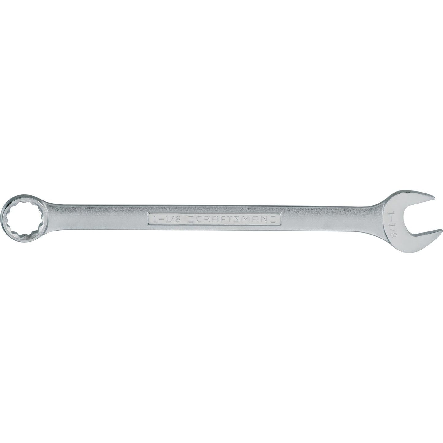 Craftsman 1-1/8 in. SAE Combination Wrench - Chrome Finish