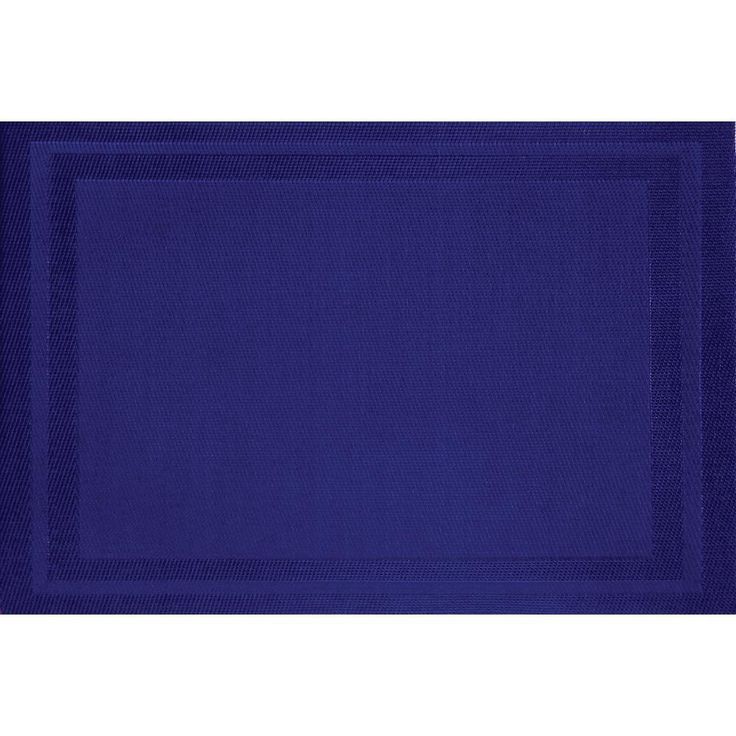 Cobalt Blue Basket Weave Placemat (Set of 8)