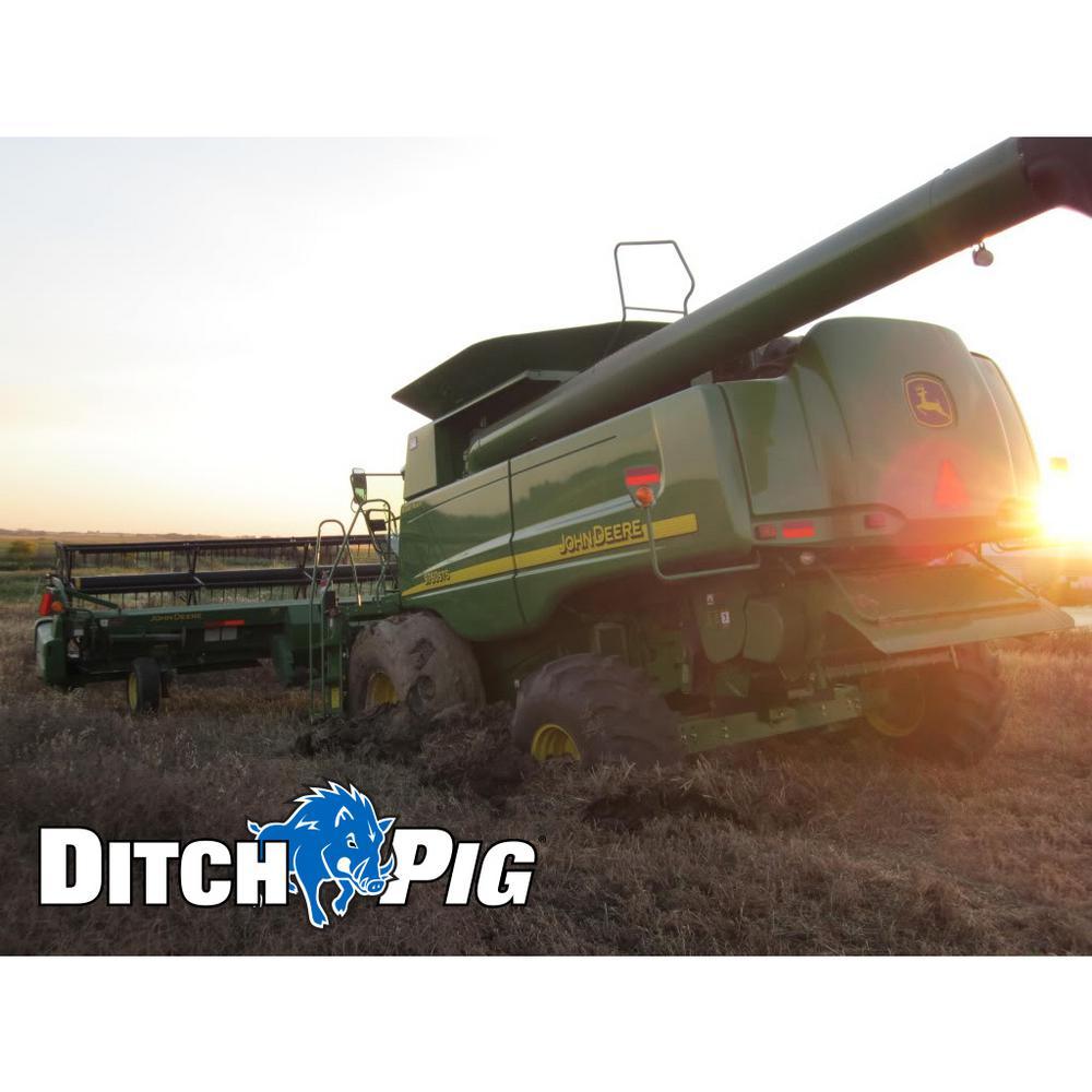 DITCH PIG DitchPig 11/2 in. x 30 ft. 64300 lbs. Breaking Strength Kinetic Energy Vehicle Recovery Rope - Super Arbor