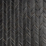 Divine Alula Gunmetal 10 in. x 12 in. Glazed Ceramic Mosaic Tile (0.85 Sq. Ft.)