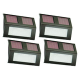 Bronze Solar Step Lights (4-Pack)