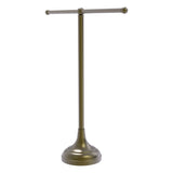 Allied Brass Vanity Top 2 Arm Guest Towel Holder in Unlacquered Brass