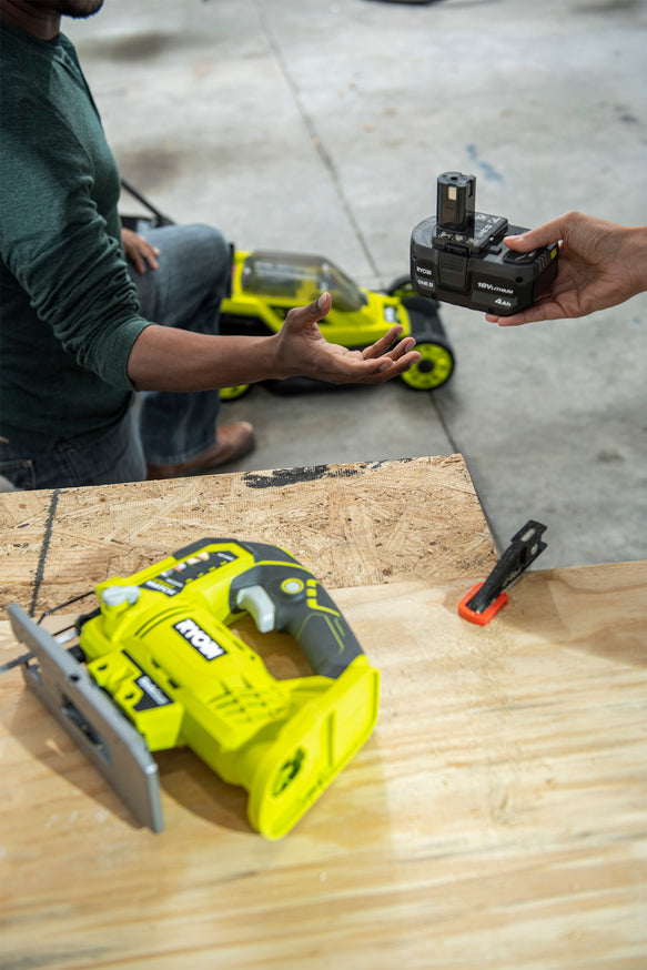 RYOBI 18V ONE+ 4.0 Ah Lithium-Ion Battery (PBP005)