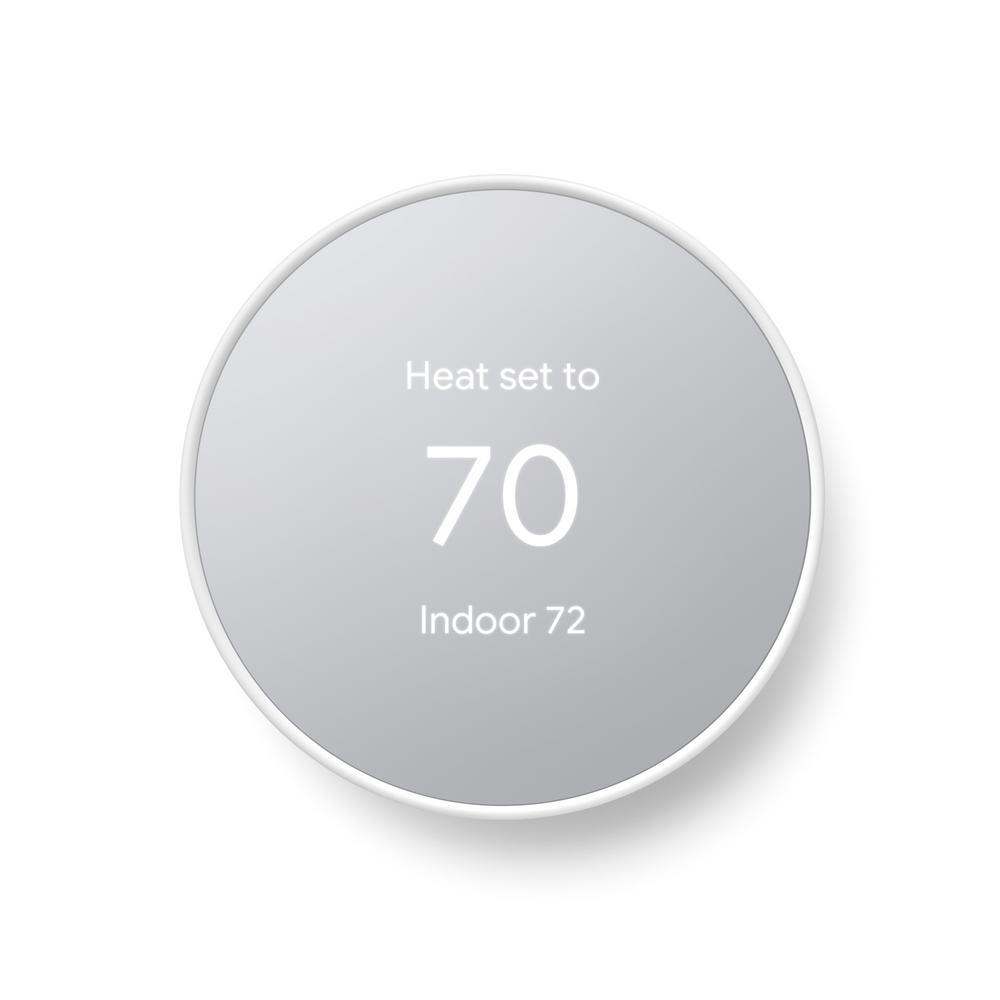Nest Thermostat - Smart Programmable Wi-Fi Thermostat - Charcoal - Super Arbor