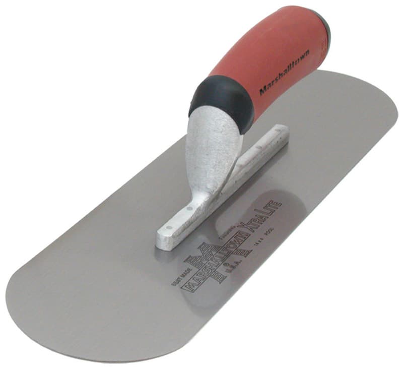 Marshalltown 4-1/2 in. W x 16 in. L Spring Steel Pool Trowel with DuraSoft Handle