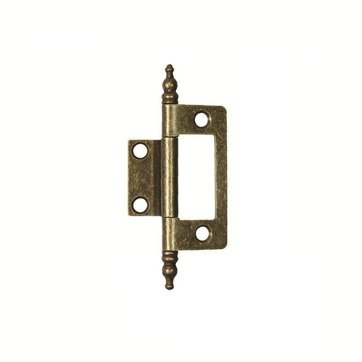 2 in. x 1-5/8 in. Satin Nickel Furniture Barrel Hinge - Super Arbor