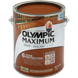 Olympic Maximum 1 gal. Cedar Natural Tone Semi-Transparent Exterior Stain and Sealant in One - Super Arbor