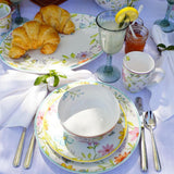 Charlotte 16-Piece Floral Multicolor Stoneware Dinnerware Set (Service for 4)