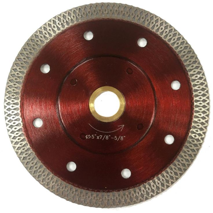 Monster 6 in. Super Thin Mesh Rim Diamond Blades for Cutting Tiles