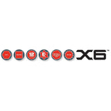 X6 4-in-1 Black Oxide Spline Ratcheting SAE Wrench Set (2-Piece) - Super Arbor