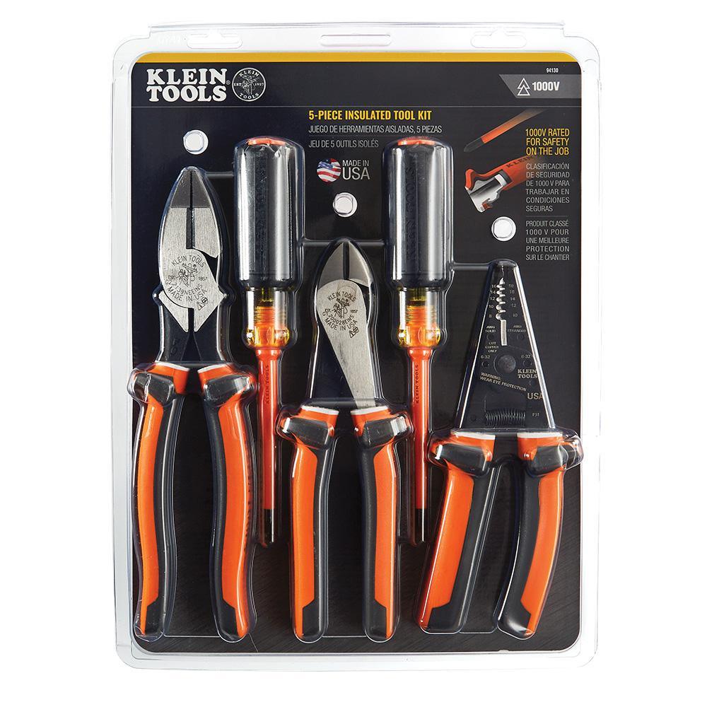 1000V Insulated Tool Kit, 5-Piece - Super Arbor