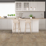 Achim Nexus Self-Adhesive Vinyl Floor Tile, Light Slate Marble, 12 x 12 in, 1.2 mm Thick, 20 Tiles (Covers 20 sq ft)