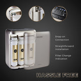 400 GPD Tankless Reverse Osmosis (RO) Water Filtration System with 1.5:1 Pure to Drain Ratio