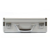 9.25 in. Smooth Aluminum Tool Case with Foam in Silver - Super Arbor