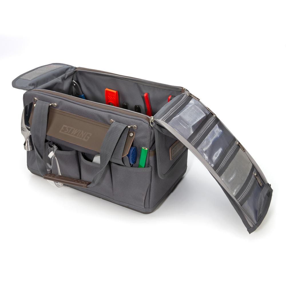 16 in. 17-Pocket Carpenter's Tool Bag - Super Arbor