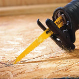 DEWALT 10-Pack Wood/Nail Embedded Cutting Reciprocating Saw Blade Set