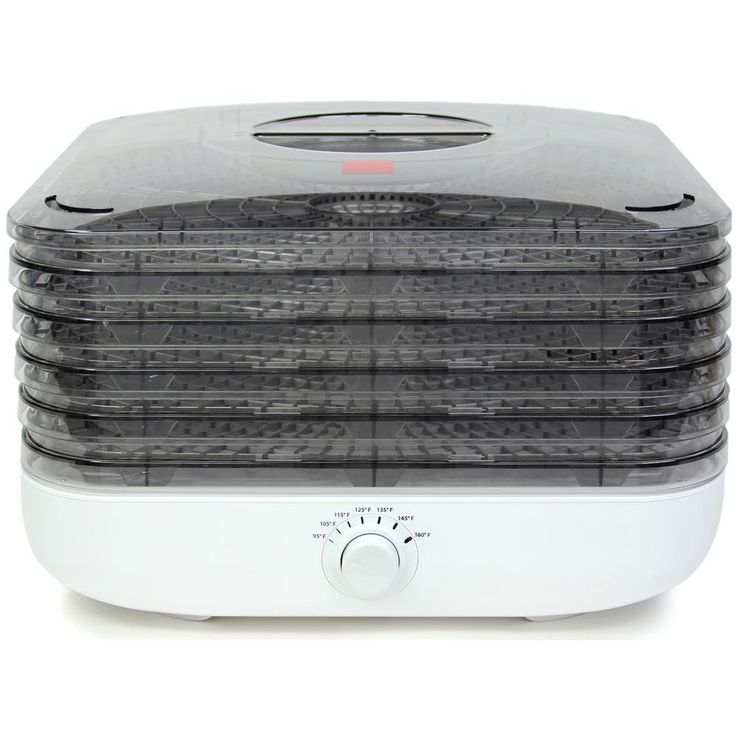 5-Tray White Turbo Food Dehydrator