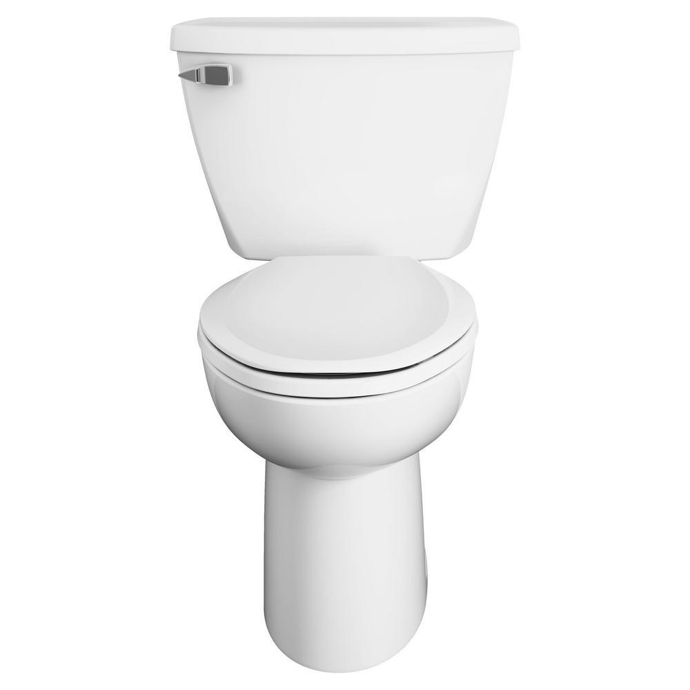 Cadet 2-Piece 1.6 GPF Tall Height Pressure-Assisted Elongated Toilet in White, Seat Not Included - Super Arbor