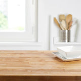 The Baltic Butcher Block 8-ft Natural Straight Butcher Block Birch Kitchen Countertop