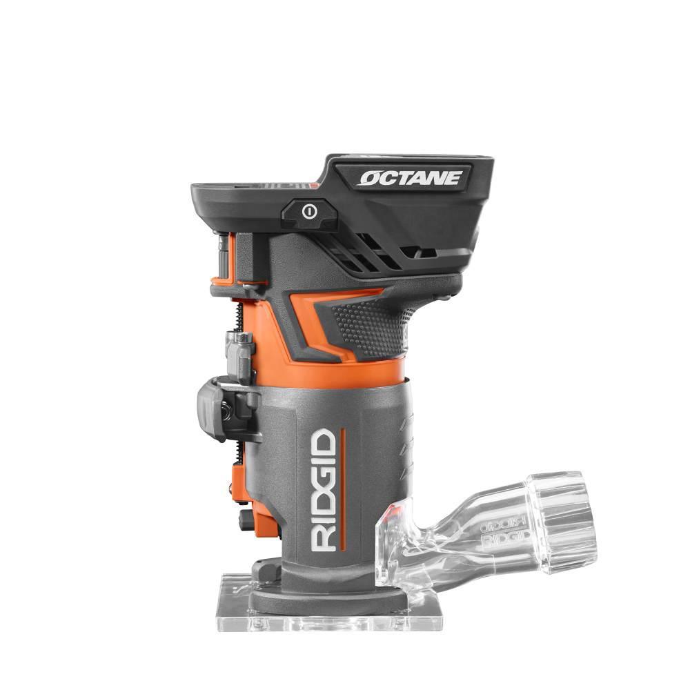 18-Volt OCTANE Fixed Base Router with 1/4 in. Bit with 18-Volt Lithium-Ion 4.0 Ah Battery and Charger Kit - Super Arbor