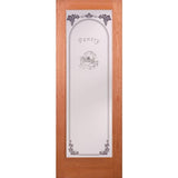30 in. x 80 in. Pantry Smooth 1 Lite Primed MDF Interior Door Slab - Super Arbor