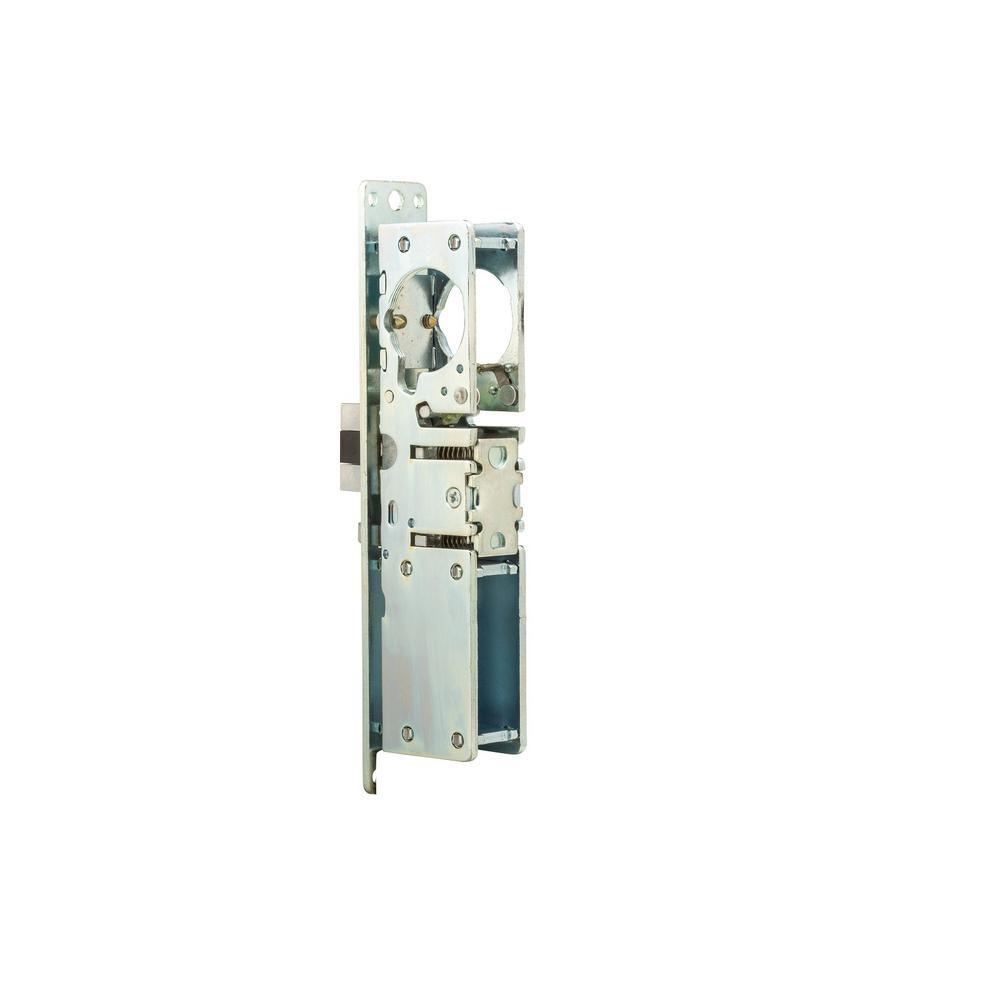 1-1/8 in. Aluminum Left-Handed Deadlatch Function Mortise Lock - Super Arbor