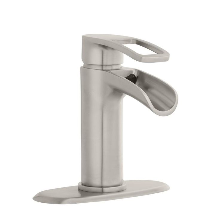 Kiso Single Hole Single-Handle Low-Arc Bathroom Faucet in Bronze