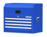 Kobalt 26-in W x 22-in H 4-Drawer Steel Tool Chest (Blue)